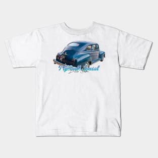 1948 Plymouth Special Deluxe Sedan Kids T-Shirt